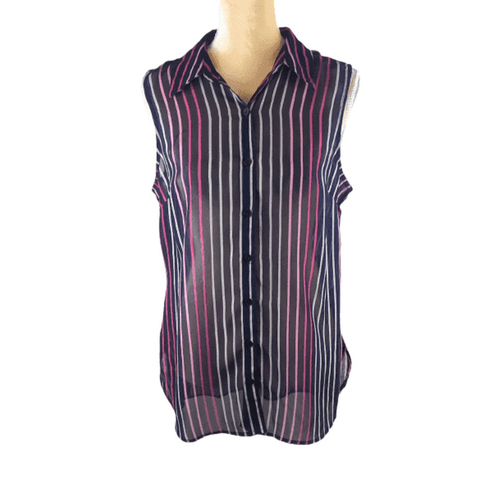 Attention women's pink multi top size L